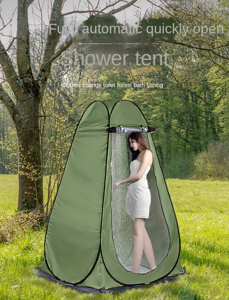 Cheap Goat Tents Portable Outdoor Camping Tent Shower Tent Bath Changing Fitting Room Tent Shelter Camping Beach Privacy Toilet Camping Tent